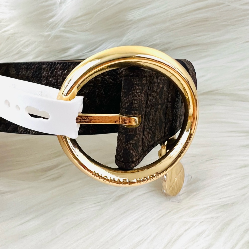 Michael Kors Signature Belt Women’s Small - Picture 2 of 8